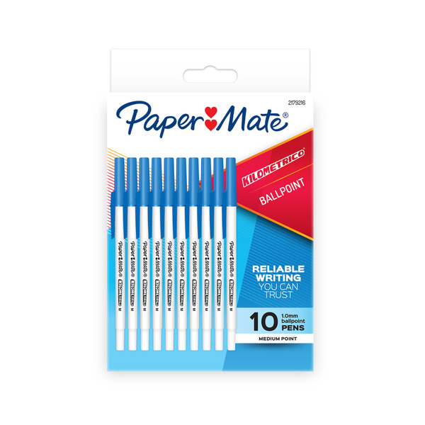 Paper Mate Kilometrico Pens Blue