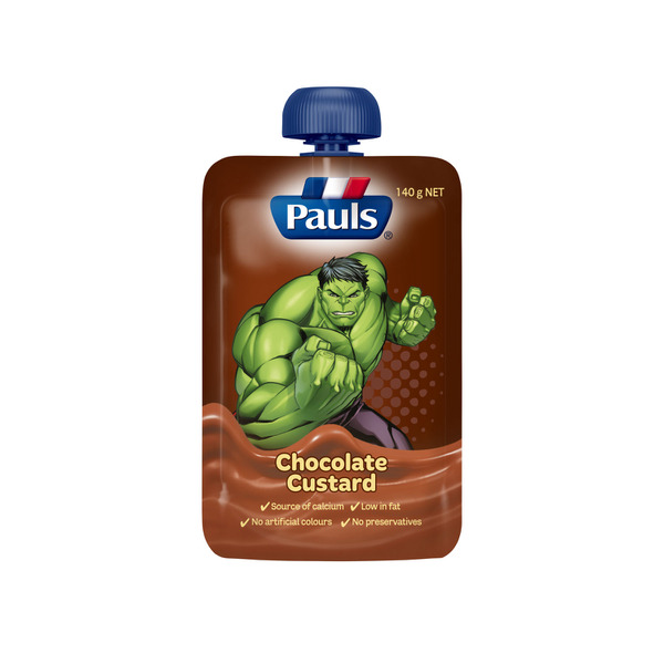 Calories In Pauls Chocolate Custard Pouch Calcount