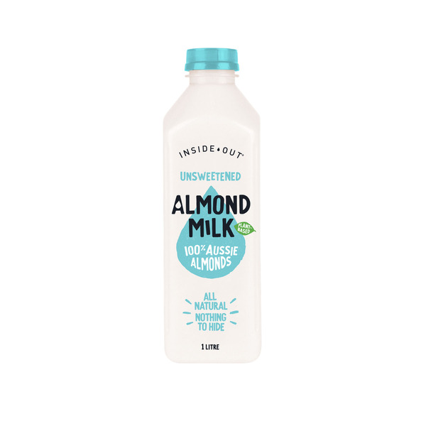 Inside Out Unsweetened Almond Milk 1L