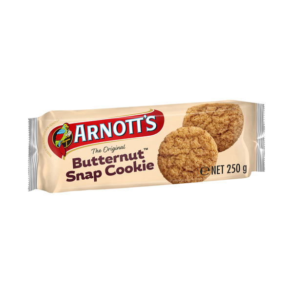 Calories In Arnotts Butternut Snap Biscuits Calcount 0052