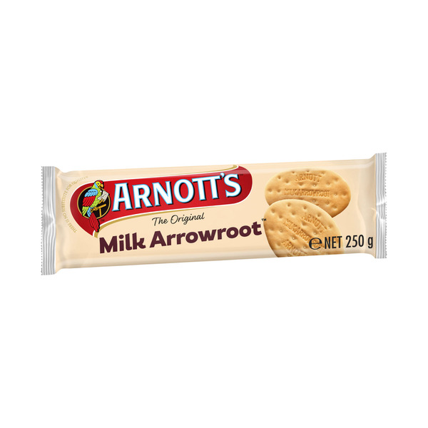 Calories In Arnotts Mini Milk Arrowroot Letters Calcount 2841