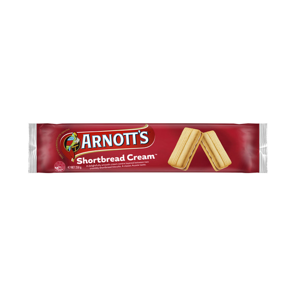 Arnott's Shortbread Cream Biscuits