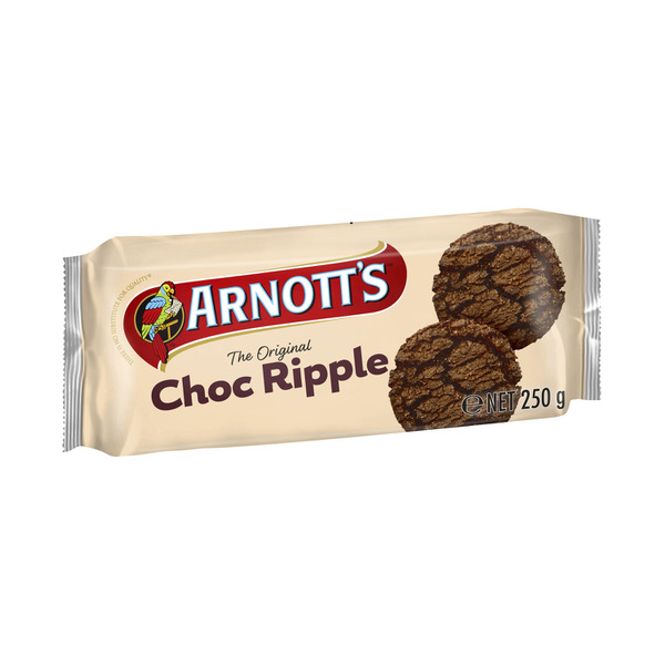 Calories In Arnotts Choc Ripple Biscuits Calcount 7694