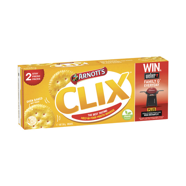 Arnott's Clix Crackers