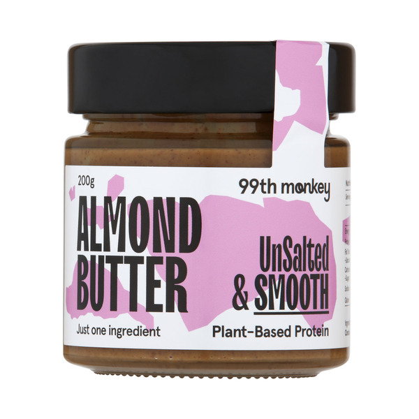 99th Monkey Natural Almond Butter