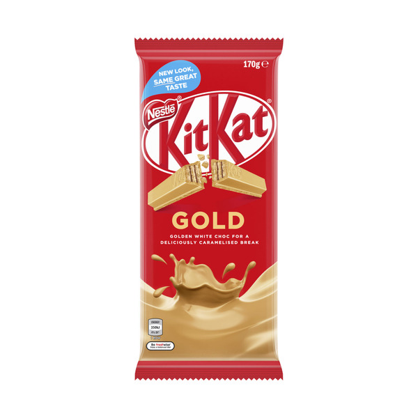 KitKat Gold Caramelised White Chocolate Block