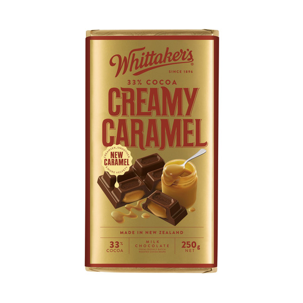 Whittaker's Block Chocolate Milk Creamy Caramel