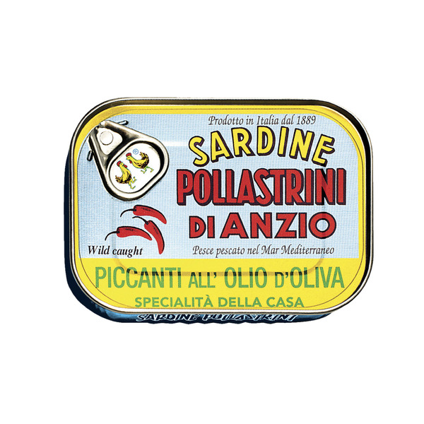 Polastrini Sardines Olive Oil And Chili | 100g