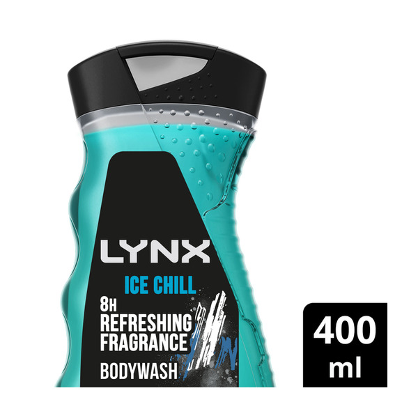 Lynx Ice Chill 3 In 1 Shower Gel Body Wash