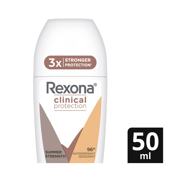 Rexona Clinical Protection Summer Strength Antiperspirant Roll On