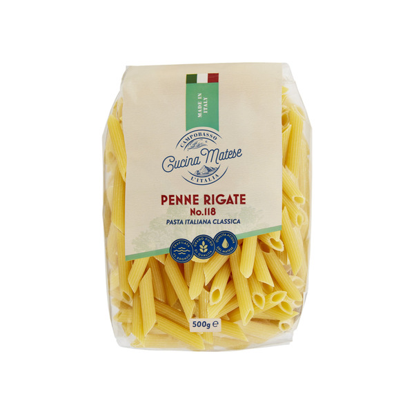 Calories in Cucina Matese Penne Rigate No.118 Italian Pasta
