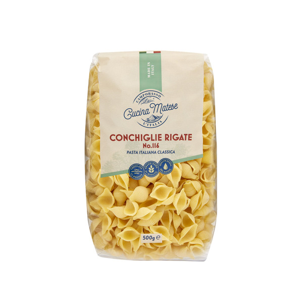 Cucina Matese Conchiglie Rigate Italian Pasta No 116