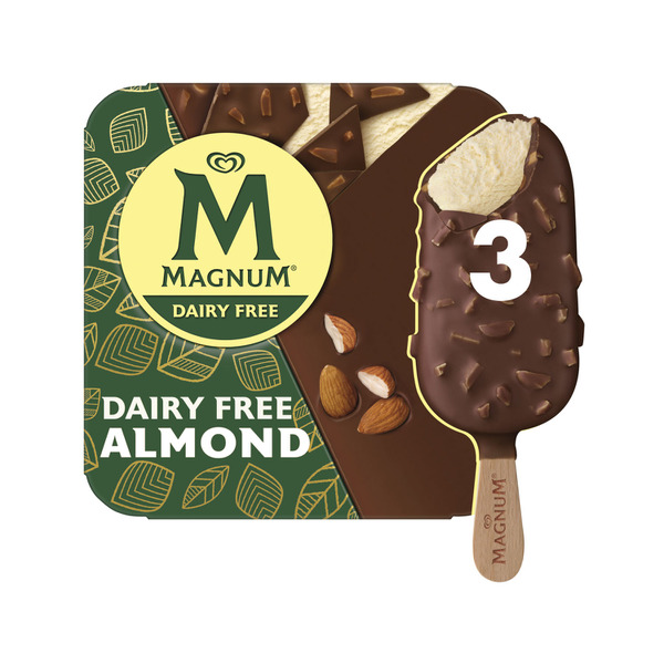 Magnum Ice Cream Dairy Free Almond 3Pack