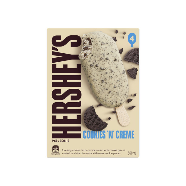 Hershey's Cookies & Creme Sticks 4Pack