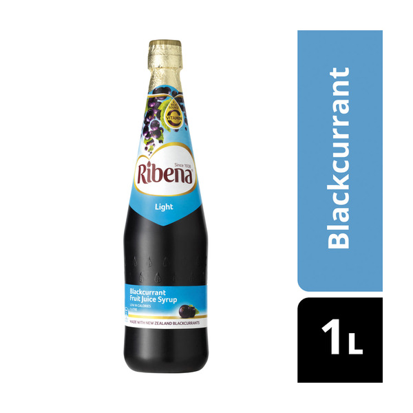 Ribena Blackcurrant Fruit Juice Syrup Bottle