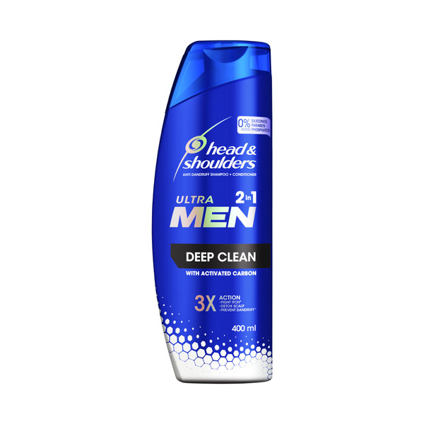 Head & Shoulders Ultra Men 2 In1 Deep Clean Anti-Dandruff Shampoo + Conditioner