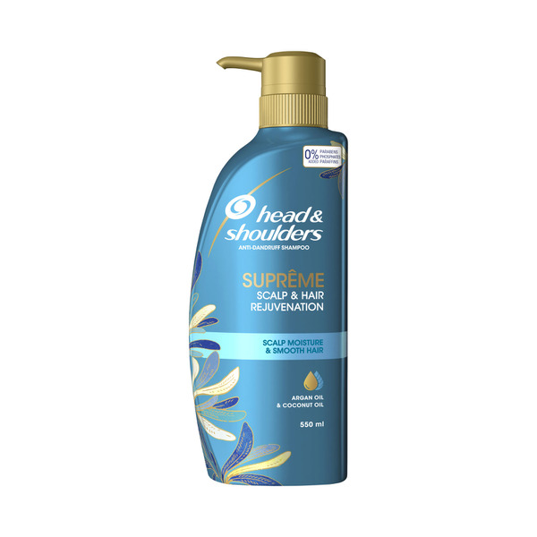 Buy Head & Shoulders Supreme Scalp Moisture & Smooth Shampoo 550mL | Coles