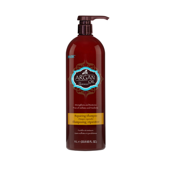 Hask Argan Oil Repairing Shampoo Pump