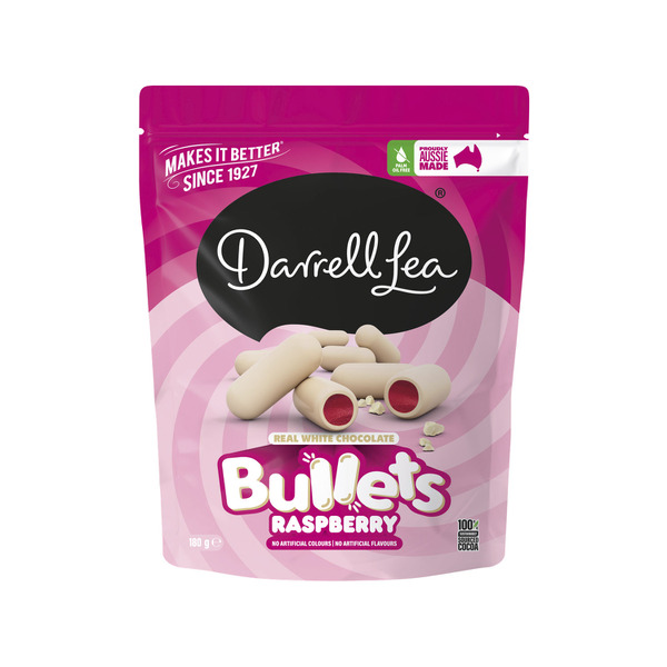 White Chocolate Raspberry Bullets