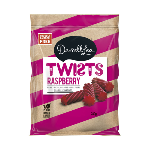 Darrell Lea Raspberry Twists