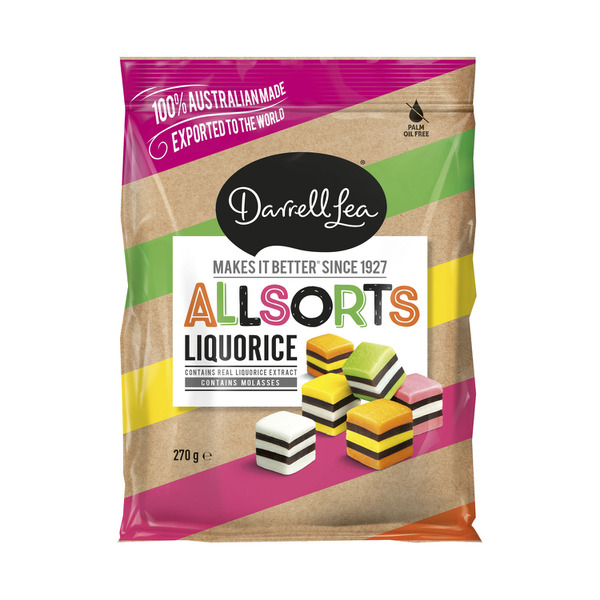 Darrell Lea Allsorts Liquorice