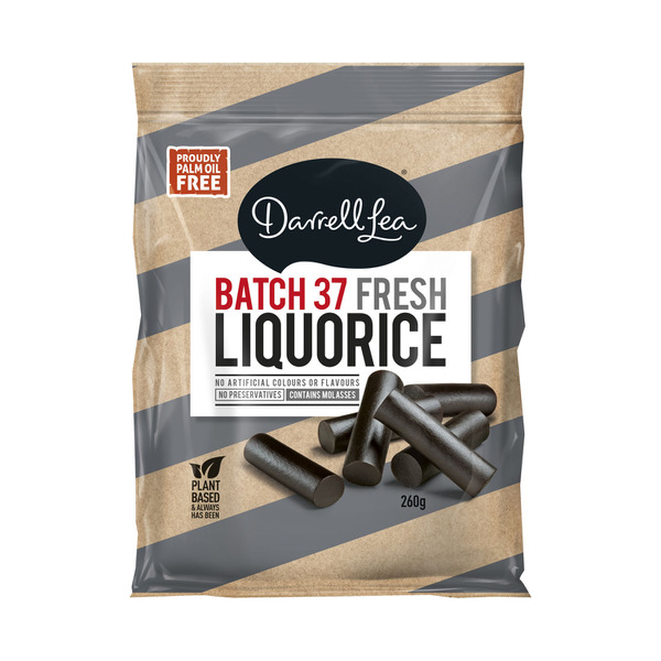 Darrell Lea Batch 37 Fresh Liquorice