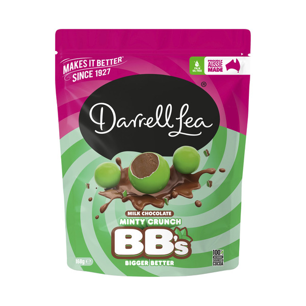 Darrell Lea Minty Crunch BB's 168g