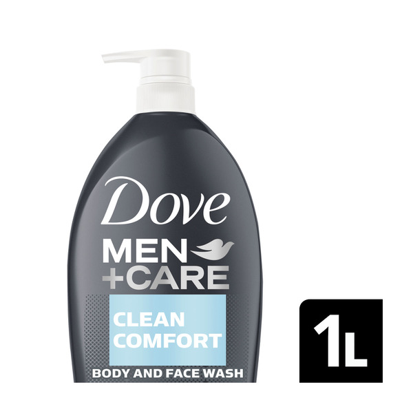 Dove Men+Care Clean Comfort Body And Face Wash