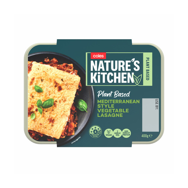 Coles Natures Kitchen Vegetable Lasagne | 400g
