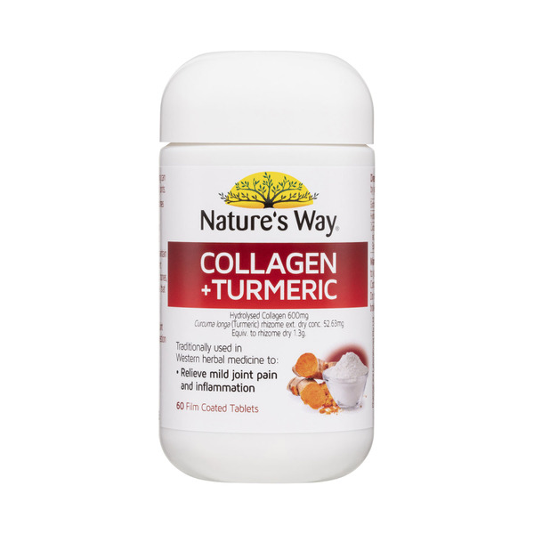 Nature's Way Super Foods Collagen + Turmeric | 60 pack