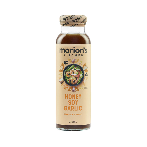 Buy Marion S Kitchen Gluten Free Honey Soy Garlic Marinade 240mL Coles   3498928 