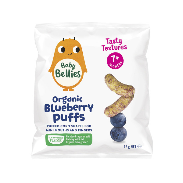 Baby Bellies Organic Blueberry Puffs 7+ Months | 12g