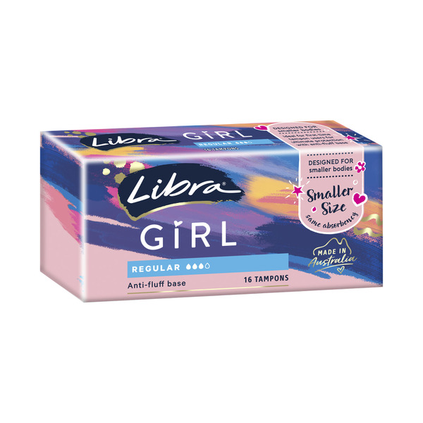 Libra Girl Regular Tampons