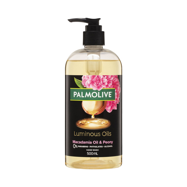 Palmolive Luminous Oils Macadamia Oil With Peony Invigorating Hand Wash