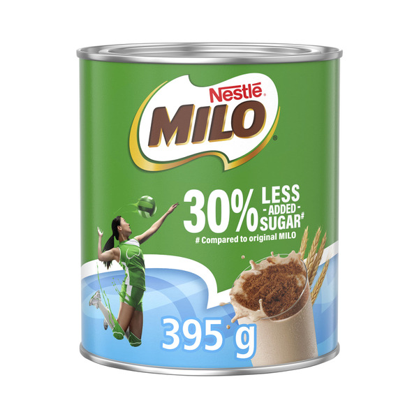 Milo 30% Less Added Sugar Chocolate Malt Powder Hot Or Cold Drink