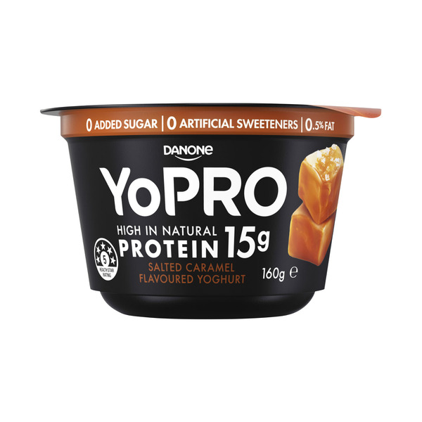 Danone Yopro Salted Caramel Flavoured Yoghurt