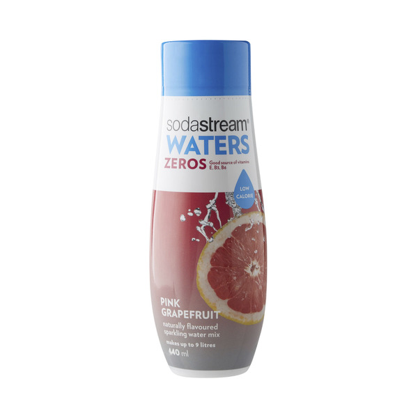 Sodastream Zeros Pink Grapefruit Water