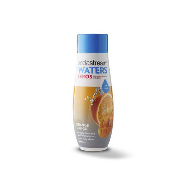 Sodastream Zeros Orange Mango Water