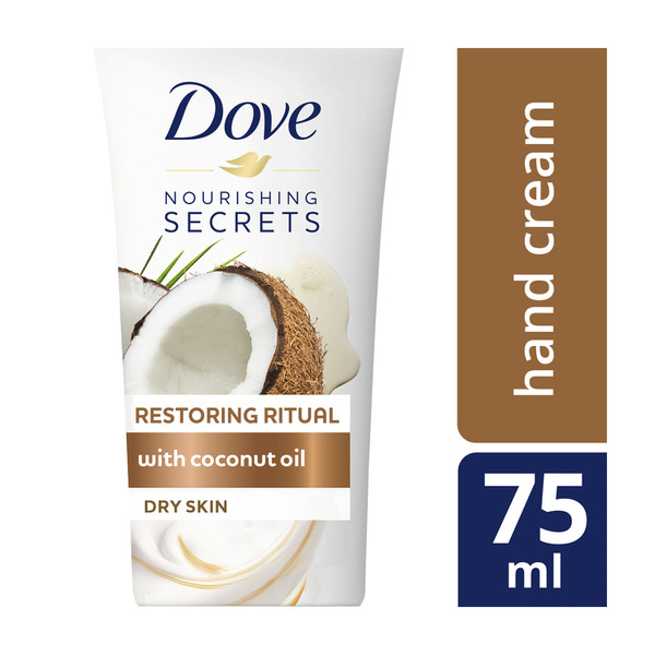 Dove Restoring Ritual With Coconut Oil Hand Cream For Dry Skin