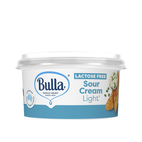 Calories In Bulla Sour Cream Light Calcount 