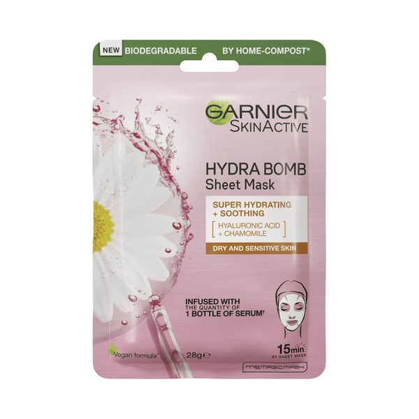 Garnier Hydrabomb Tissue Mask Camomile