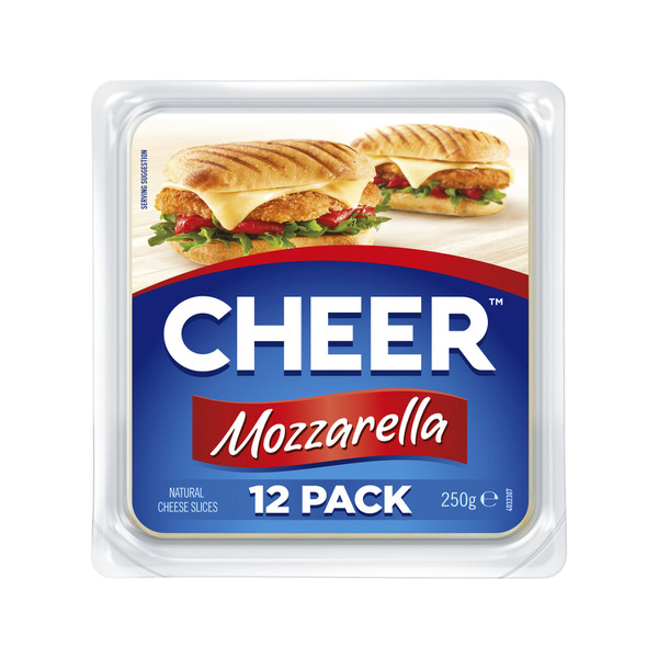 Cheer Mozzarella Cheese Slices | 250g