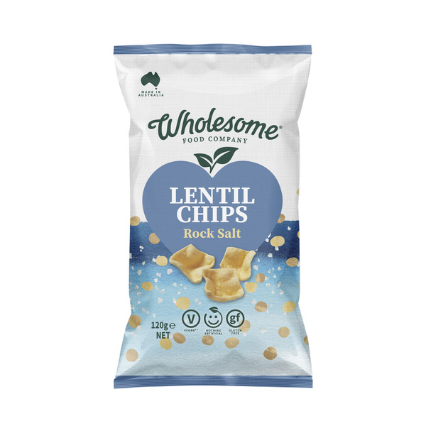 The Wholesome Food Company Sea Salt Lentil Chips