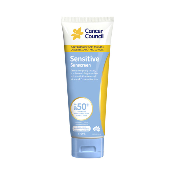 Cancer Council SPF 50+ Sensitive Sunscreen