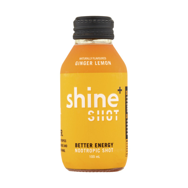 Calories in Shine+ Ginger Lemon Shot Smart Drink