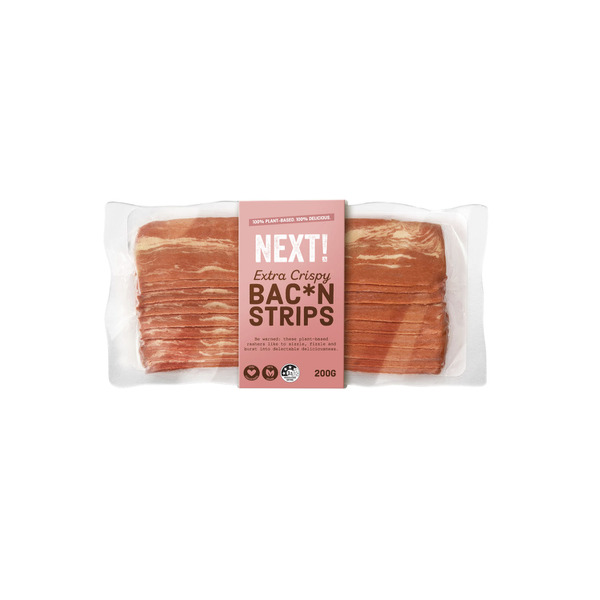 Next Plant Based Bacon Strips | 200g
