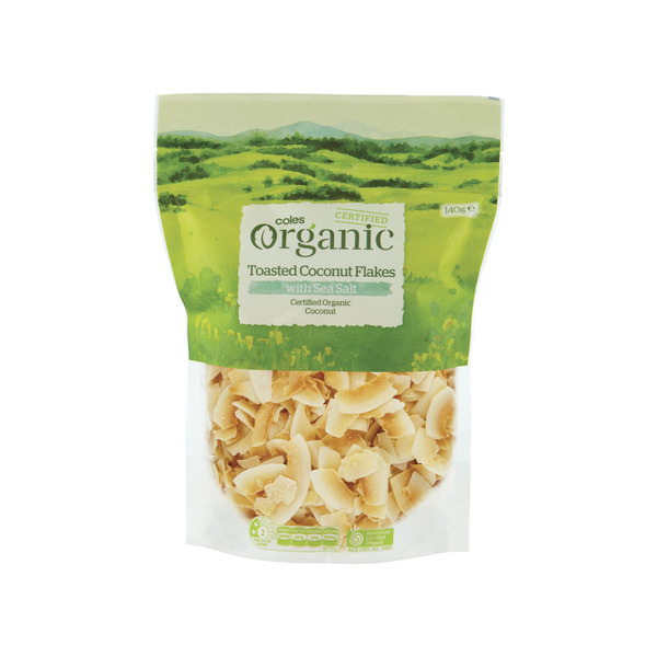 Calories In Coles Organic Toasted Coconut Flakes With Sea Salt Calcount