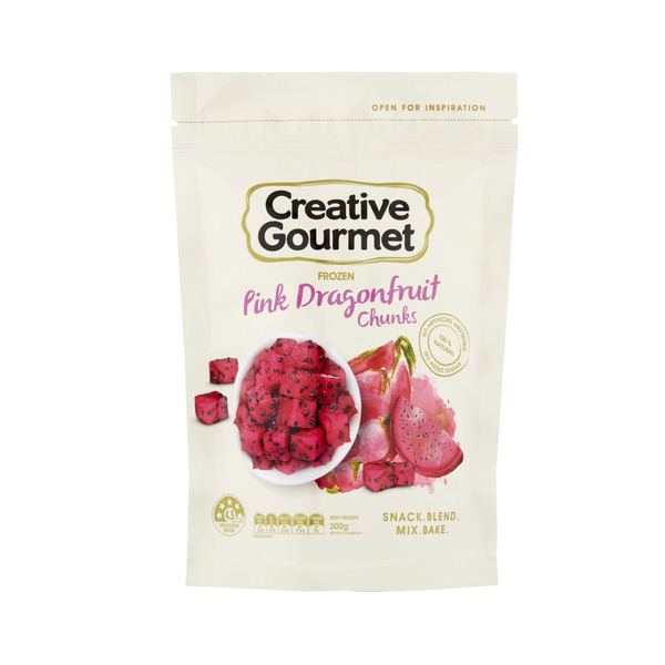 Creative Gourmet Frozen Pink Dragonfruit Chunks