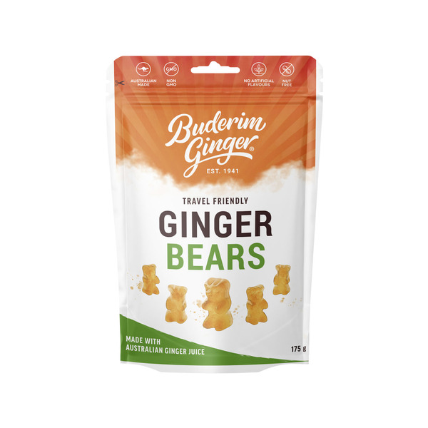 Buy Buderim Ginger Bears 175g | Coles