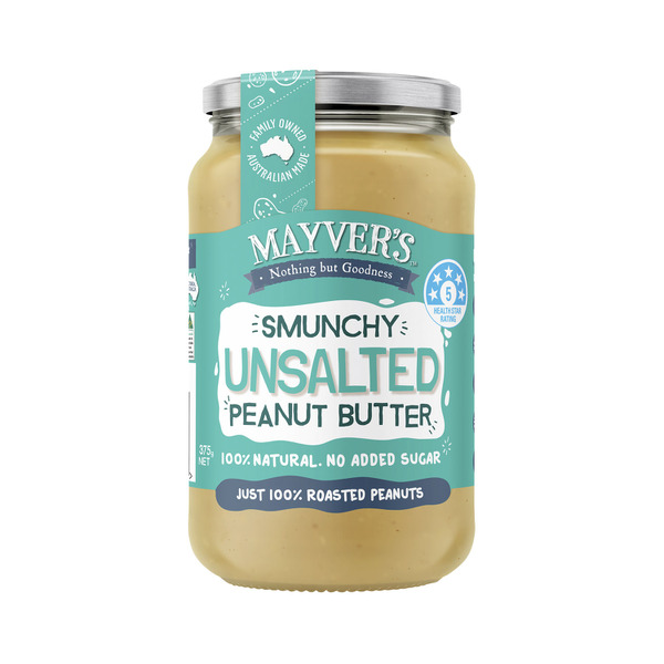 Mayver's Smunchy Natural Unsalted Peanut Butter